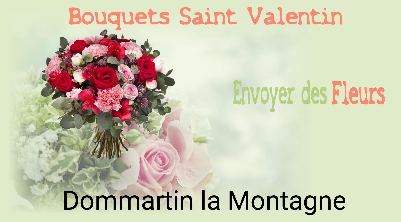 Roses de Saint-Valentin livrées à Dommartin-la-Montagne